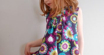 Butterick B4176 in Modern Bloom sewn by Lulu & Celeste