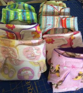 Doll diapers