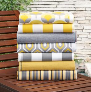 choosing the optimal fabric for patio furniture
