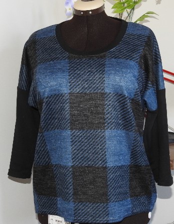 Cozy sewing bonus, a Dolman made of the leftovers